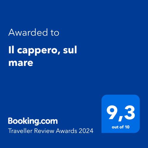  Il cappero, sul mare in Porto Badisco