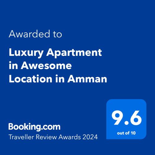 Luxury Apartment in Awesome Location in Amman - image 13