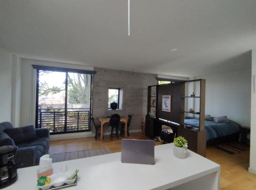 Modern loft, view-town-La Candelaria neighborhood, Bogotá (foto 11)