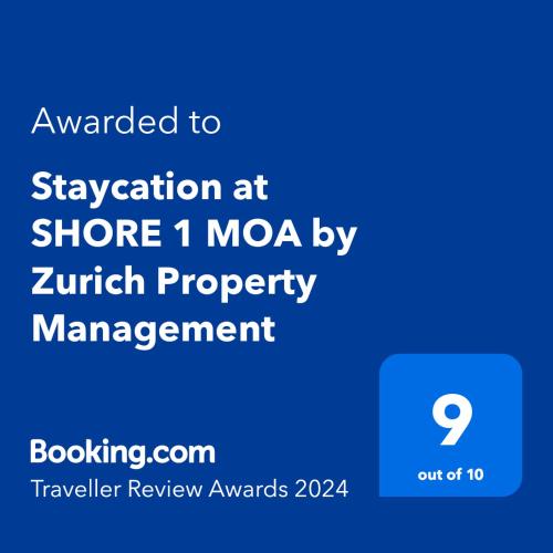 Staycation at SHORE 1 MOA by Zurich Property Management, Manila (fotografie 3)