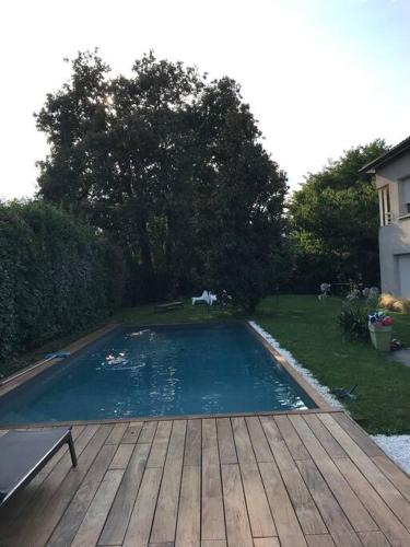 Le calme aux portes de Toulouse piscine, clim