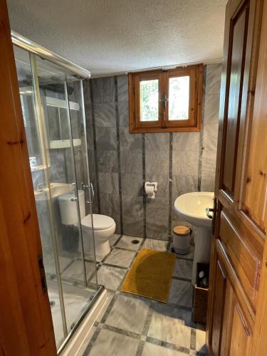 Bathroom, Divas Gartenhaus in Vasilitsi