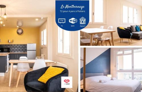 Le Montbernage - Beautiful modern apartment - Location saisonnière - Poitiers