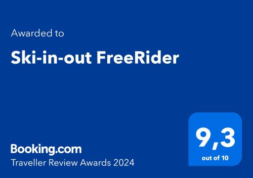 Ski-in-out FreeRider