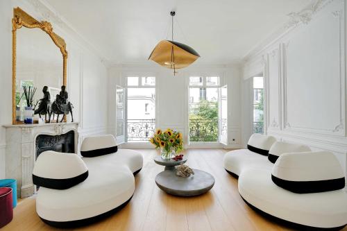 Superb apartment 6P Trocadero Longchamp - Location saisonnière - Paris