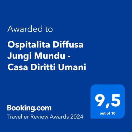 Ospitalita Diffusa Jungi Mundu - Casa Diritti Umani