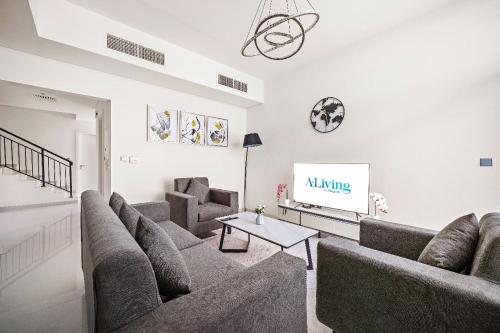 Aliving Luxury 3BR Villa With Maid Room Damac Hills 2, Dubai (foto 2)