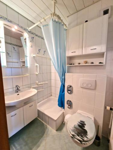 Fürdőszoba, Ferienpark D06-007 Ferienpark in Heiligenhafen