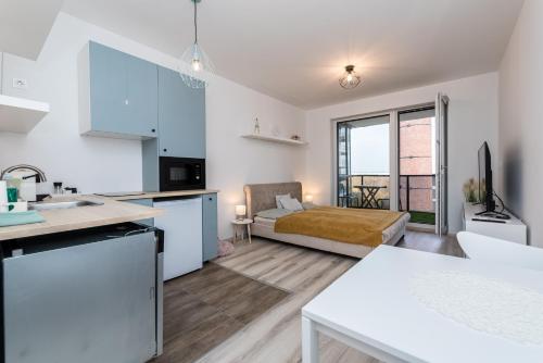 Waterfront City River view Room Type - One-Bedroom Apartment