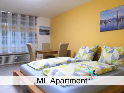 Ferienwohnung ML Apartment - seenah, ruhig und zentral vor der Insel Lindau