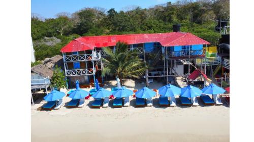 B&B Playablanca - Posada nativa casa azul - Bed and Breakfast Playablanca