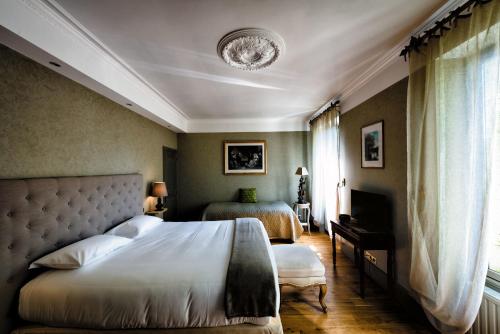 Chambre double, deluxe, vue sur le jardin