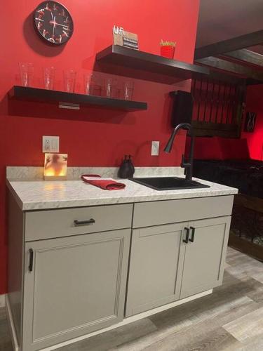Private Adult Themed Cabin with Hot Tub in Baldwin, USA