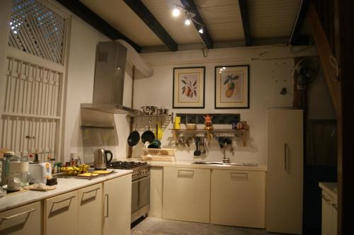 Kitchen, Island Heritage Home in Pantai Kok