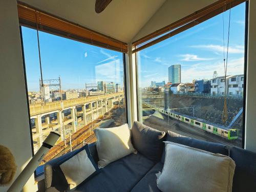 枕木 New house with Huge View for Family-Group, Tokio