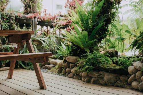 منظر, 蘊慢築 茶花藝主題民宿 Yun Man Zhu Homestay in Gongguan Township