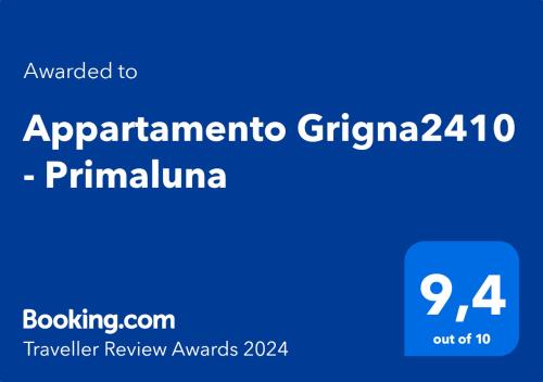 Appartamento Grigna2410 - Primaluna