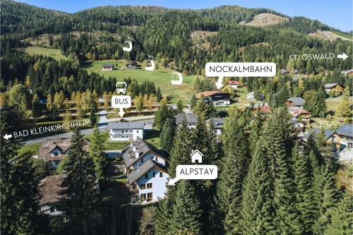 Exterior view, ALPSTAY Platzhirsch - Modern 2-Bedroom Family Apartment with Garden in Sankt Oswald