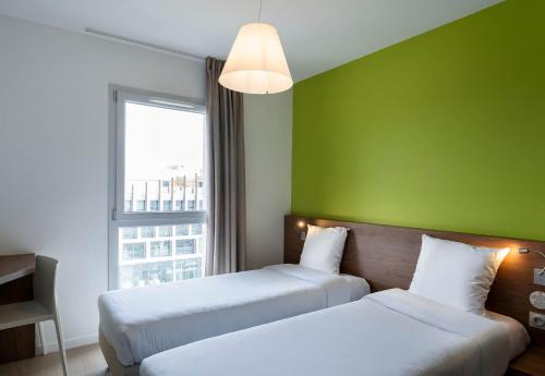 Chambre avec 2 lits, accessible