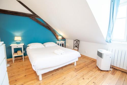 Au pied du château d'Amboise