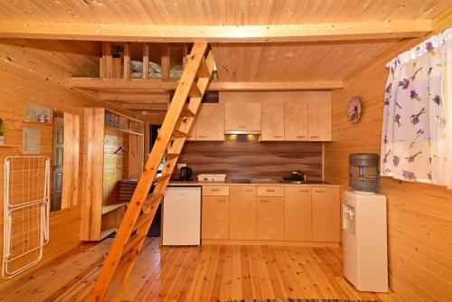 Konyha, Trommeļa brīvdienu mājiņas-kempings (Trommela brivdienu majinas-kempings) in Dundaga