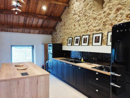köök, Domaine de Servières - Grand gîte (Domaine de Servieres - Grand gite) in Le Caylar