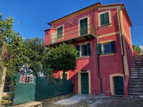 La Casa Rossa Arcola Con Vista