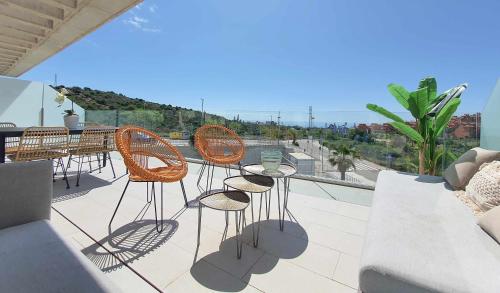 ระเบียง/ชานเรือน, Atico Duplex Serenity Views in บาเอีย โดราดา