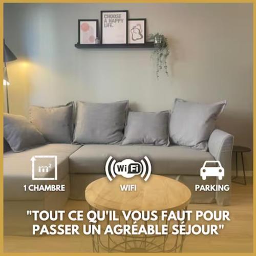 Le Cocon Urbain *T2* + Parking - Location saisonnière - Orléans