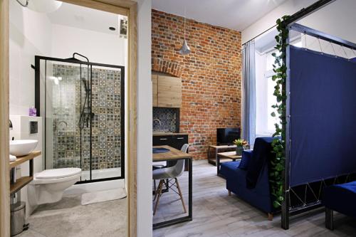 浴室, Apartamenty Matejki in 格利維采市中心