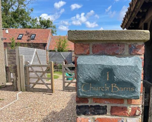 Village barn conversion near York