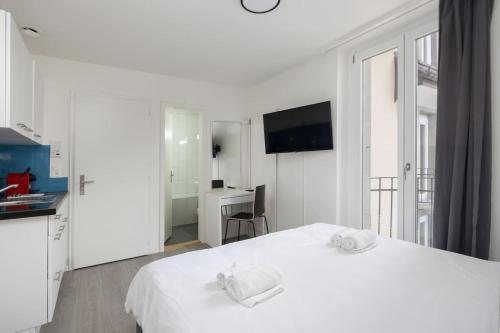 Urban Oasis with Queen Bed and View BE-49, Curych (fotografie 3)