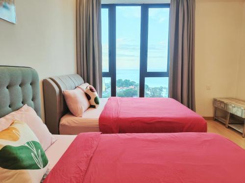 Amazing Seaview 2 Bedroom Bathtub Georgetown 6-8people超级海景双房带浴缸高级公寓