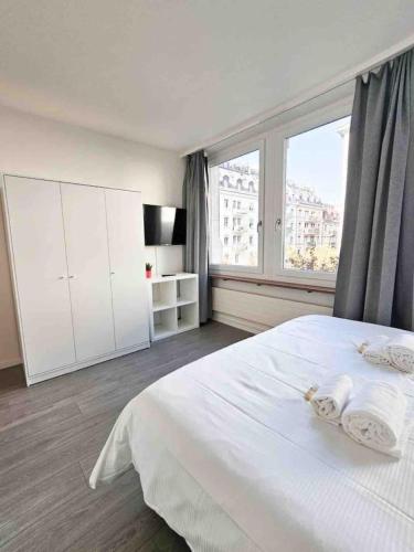 Downtown Deluxe Studio with Queen Bed BE-15, Curych (fotografie 3)