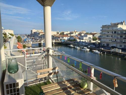 Appartement avec vue sur canal - Location saisonnière - Palavas-les-Flots