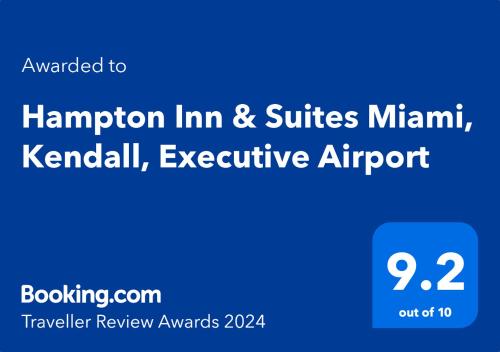 Hampton Inn & Suites Miami, Kendall, Executive Airport