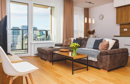 SAG 20th floor Klingerka residence castle view Free parking Free wifi, Bratislava (fotografie 3)