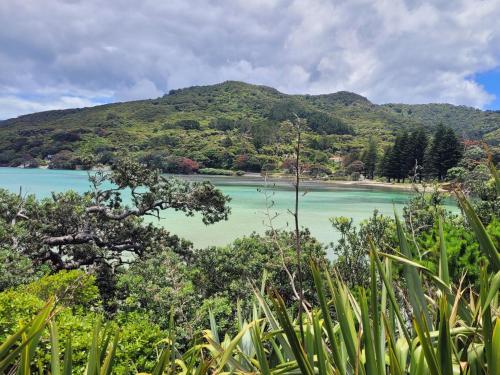 Kilátás, The Bay Cottage - Located Directly Across the Road from 2 Swimming Beaches in Great Barrier Island