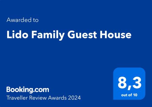 . Lido Family Guest House