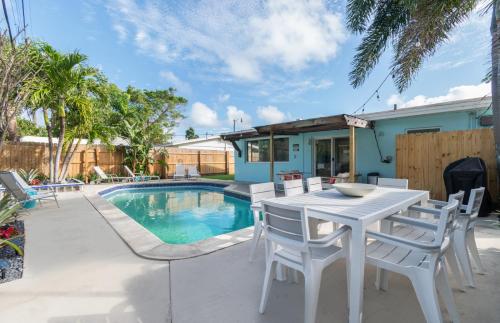 Family Paradise With Heated Pool, 8 Min From The Beach - Florida