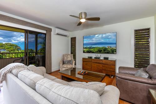 Upscale Wailea! 2-2 with Ocean View, Wailea (Foto 9)