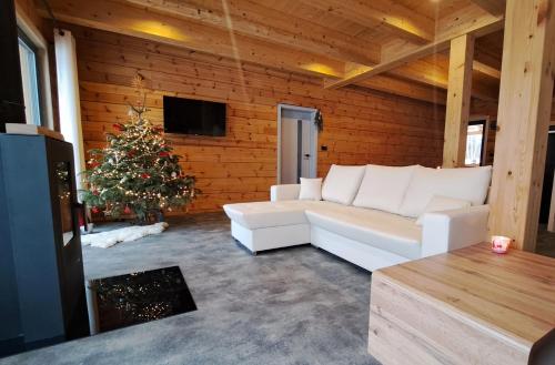 wellness roubenka Holčí (wellness roubenka Holci) in วเซลาคอฟ