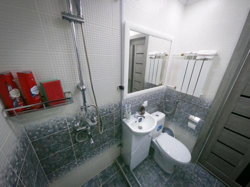Salle de bain, Апартаменты класса люкс in Temirtau