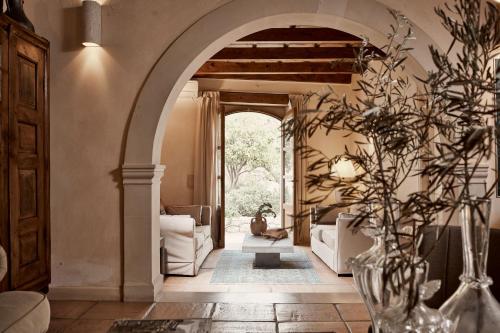 Lobby, Kapsaliana Village Hotel in Arkadi