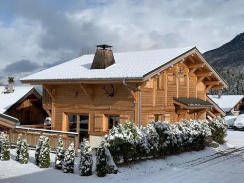 Individual chalet for up to 12 people maximum