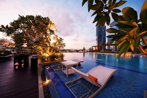 View, The Fullerton Bay Hotel in Marina Bay