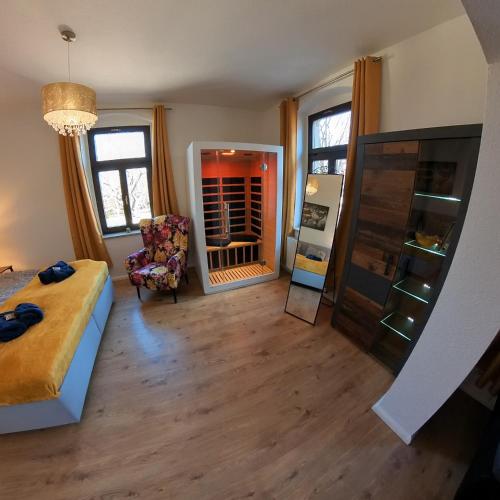 FederTraum mit Sauna, sehr gemütlich, Drezno (zdjęcie 3)