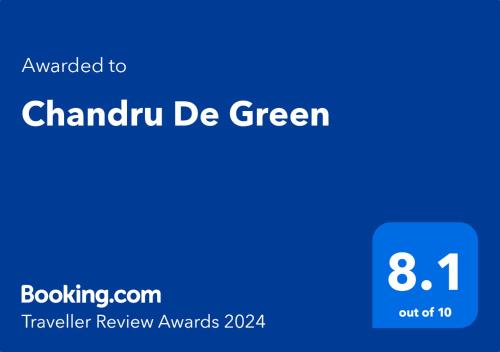 Chandru De Green Chennai