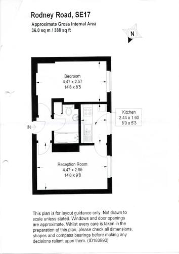 Central 1 BR Apartment *Zone 1* Elephant and Castle, Londýn (fotografie 9)