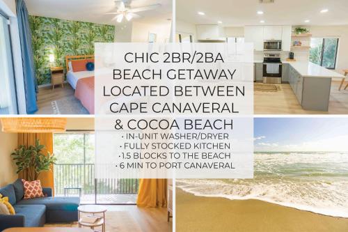 Private Tropical Beach Oasis - Coral in Cape Canaveral, USA